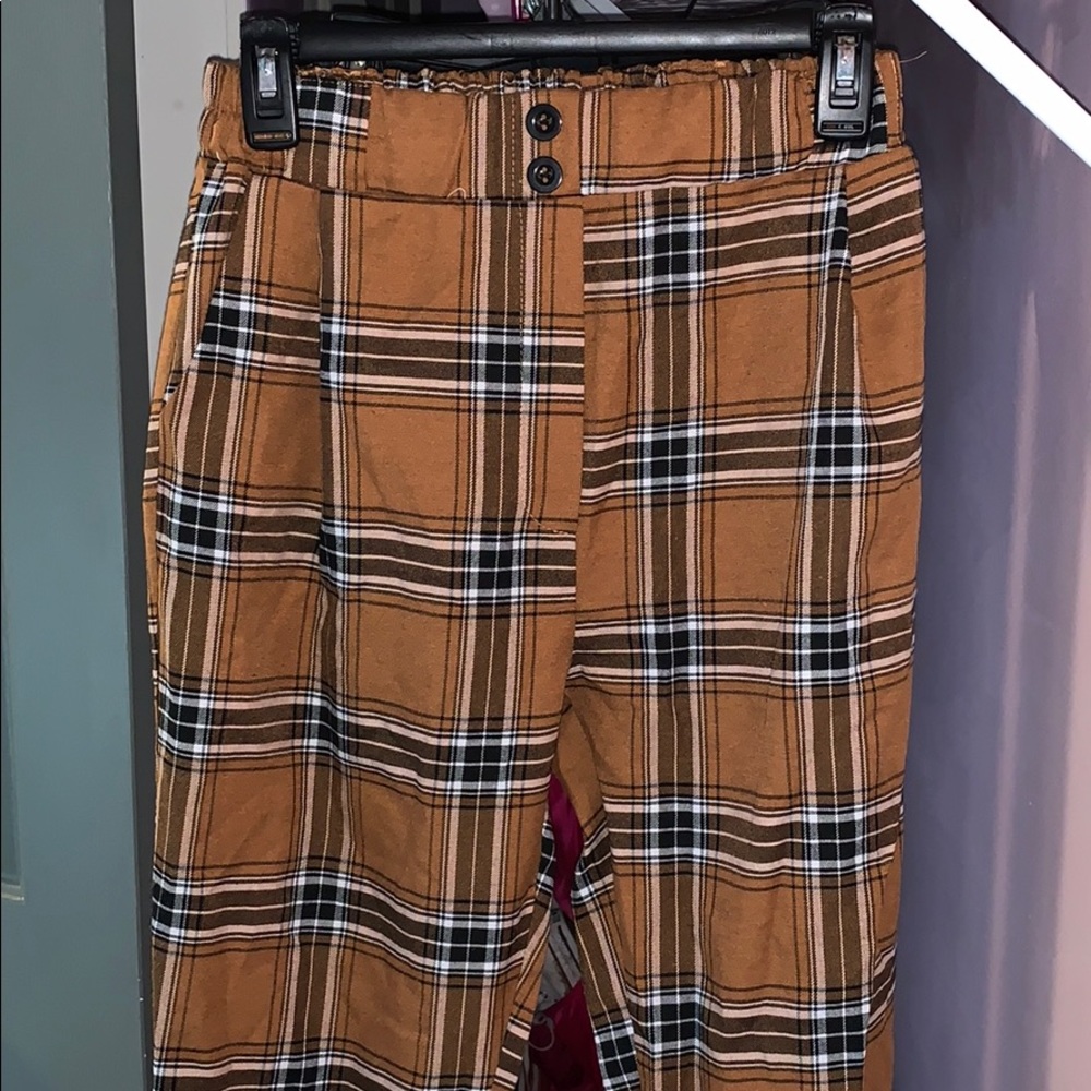 Plaid Pants